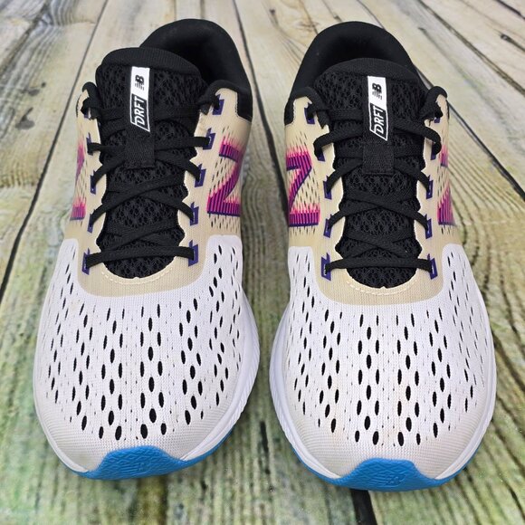 New Balance DRFT Women’s Athletic Running Shoes Size 9 White Purple WDRFTRW1 - Picture 6 of 9
